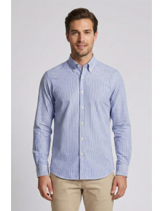 Filippo Gelsi camicia botton down rigata in cotone 119-2fp [5dfb4508]