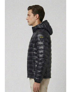 Blauer giubbetto termosaldato con cappuccio Charles 26sbluc02179-007104 [55b0fa66] 2