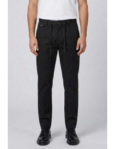 Squad2 pantalone chino in misto cotone con coulisse e risvolto gaber126033 [3f6d840e]