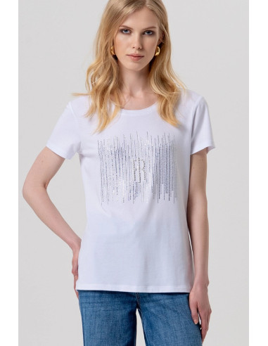Fracomina t-shirt regular in jersey fp26st3004j41801 [33b5e3f8]