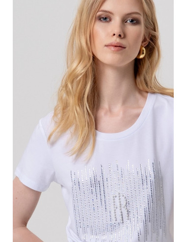 Fracomina t-shirt regular in jersey fp26st3004j41801 [ea93a0f5]