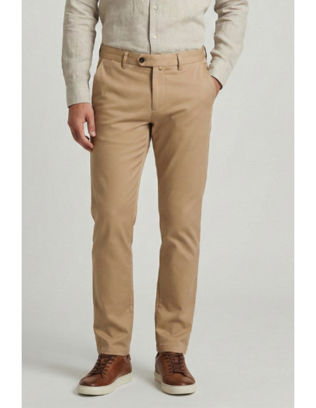Squad2 pantalone chino con risvolto in misto cotone Napoli126033 [aba2324e]