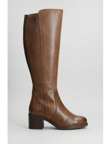 Oxford Street stivale in pelle con zip 49434 [aee337fb]