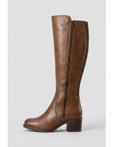 Oxford Street stivale in pelle con zip 49434 [77c574f6]