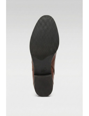 Oxford Street stivale in pelle con zip 49434 [c588f2ec]