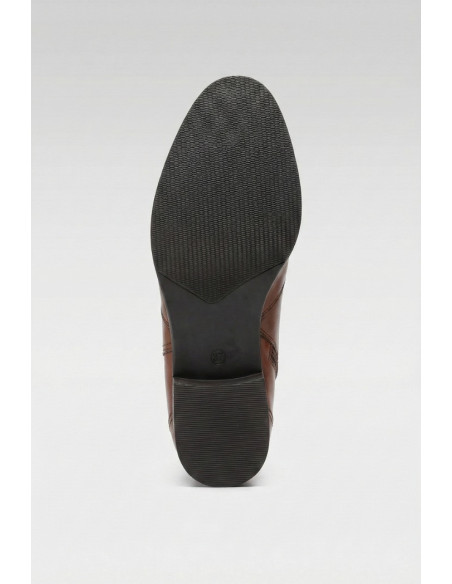Oxford Street stivale in pelle con zip 49434 [c588f2ec]
