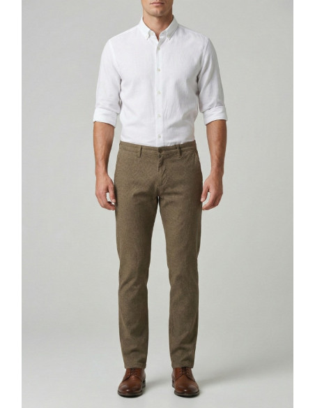 Four.ten Industry pantalone chino in misto cotone T910-200084 [5acbf35f]