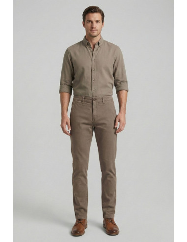 Four.ten Industry pantalone chino slim fit T910-200013 [40d5f66a]
