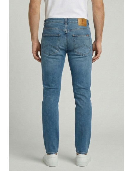 MCS jeans slim fit in denim di cotone stretch 13mdm100-05201 [fa0061d1]