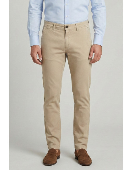 Squad2 pantalone chino lavorato in cotone stretch Vienna126047 [69adf430]