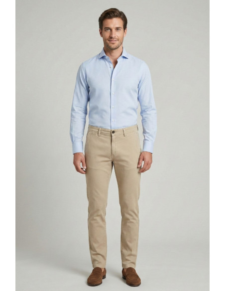 Squad2 pantalone chino lavorato in cotone stretch Vienna126047 [07967639]