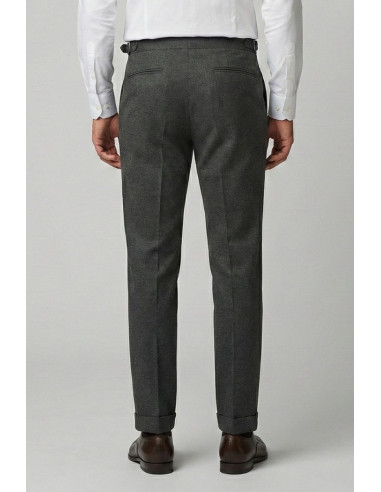 Moro pantalone in punto milano con pinces mip2626 [1984d9b4]