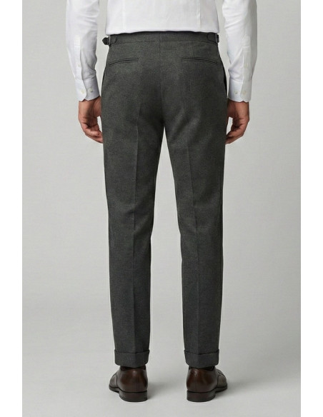 Moro pantalone in punto milano con pinces mip2626 [1984d9b4]