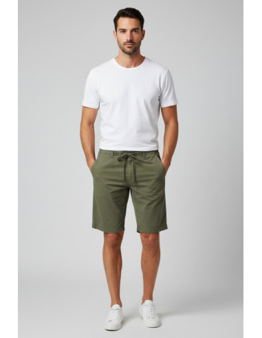 Four.ten Industry bermuda in cotone elasticizzato p350-100010 [947b299a]