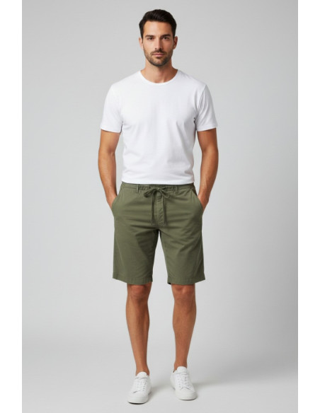 Four.ten Industry bermuda in cotone elasticizzato p350-100010 [947b299a]