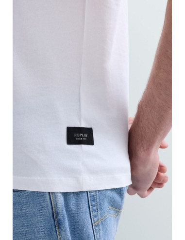 Replay t-shirt girocollo in jersey di cotone m3098-2660 [afcd48d3]