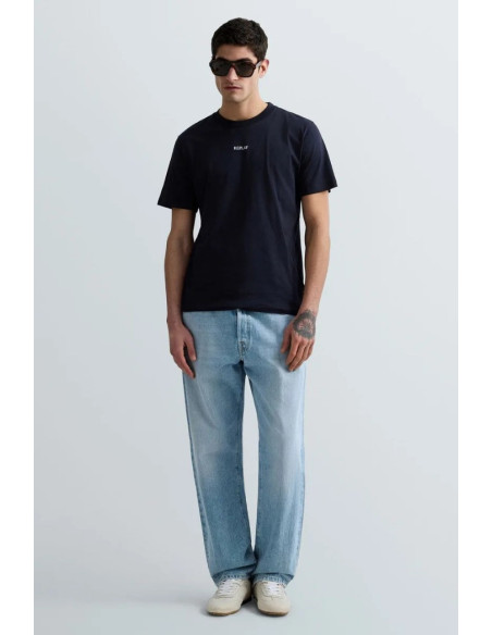 Replay t-shirt girocollo in jersey di cotone m3098-2660 [34d3f2d5]