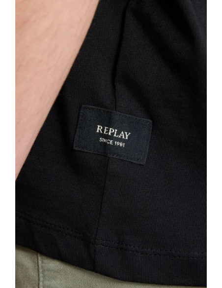 Replay t-shirt girocollo in jersey di cotone m3098-2660 [819fb741]