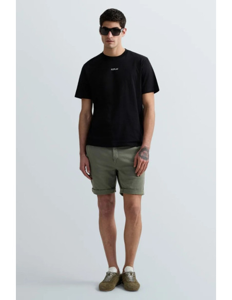 Replay t-shirt girocollo in jersey di cotone m3098-2660 [33d2315b]