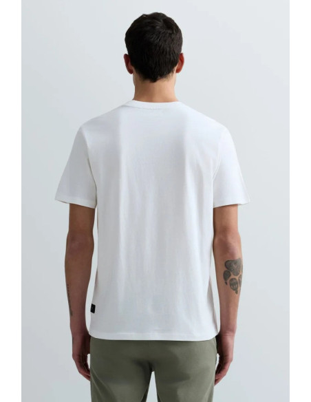Replay t-shirt girocollo in jersey di cotone con stampa lettering m3099-2660 [0784d04b]