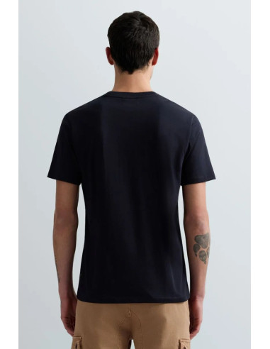 Replay t-shirt girocollo in jersey di cotone con stampa lettering m3099-2660 [9c9a6a4d]