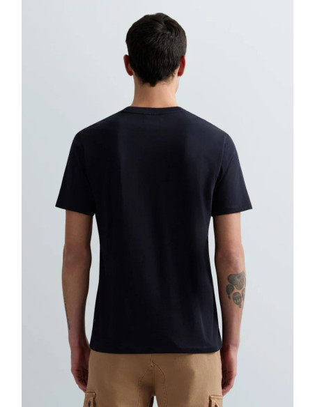 Replay t-shirt girocollo in jersey di cotone con stampa lettering m3099-2660 [9c9a6a4d]