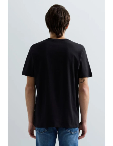 Replay t-shirt girocollo in jersey di cotone con stampa lettering m3099-2660 [2c8668c7]