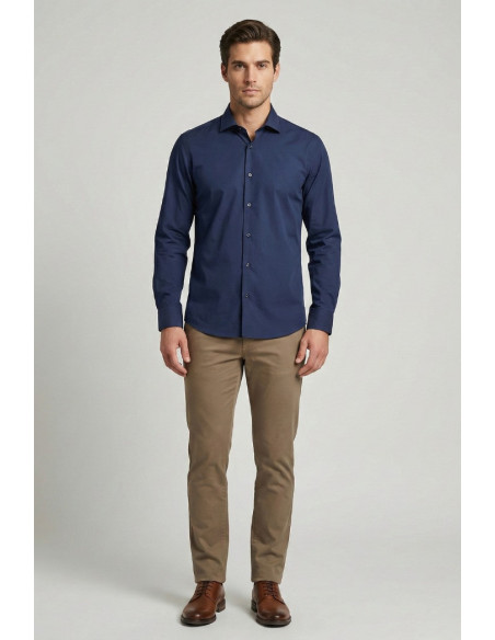 Paul Matthew camicia custom fit in cotone 1612-ci2 [a57097c5]