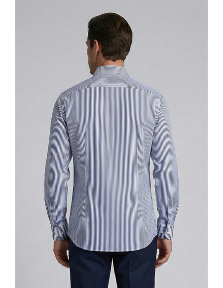 Paul Matthew camicia rigata custom fit in cotone 1715-cf11 [6a607eda]