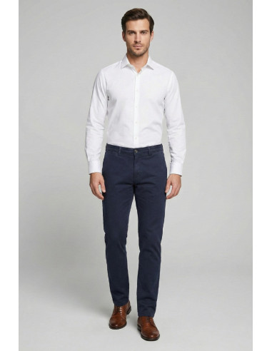 Four.ten Industry pantalone chino comfort in cotone stretch T901-200001 [0e77bb3b]