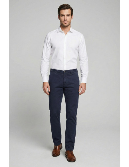 Four.ten Industry pantalone chino comfort in cotone stretch T901-200001 [0e77bb3b]