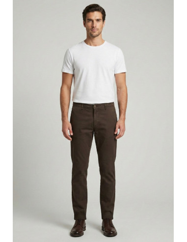 Four.ten Industry pantalone chino comfort in cotone stretch T901-200001 [cc6bacd6]
