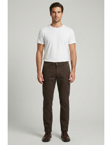 Four.ten Industry pantalone chino comfort in cotone stretch T901-200001 [cc6bacd6]