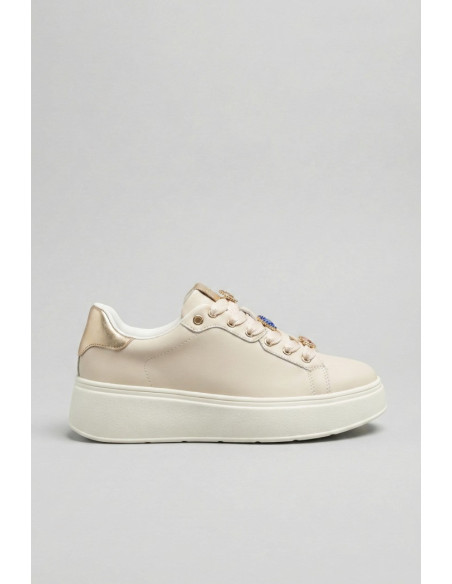 Gold & Gold sneaker con dettaglio gioiello GB1045 [bffbcae9]