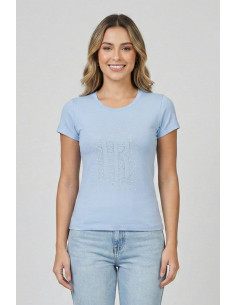 Fracomina t-shirt maniche corte in jersey fp26st3002j401n5 [52bc21b0]