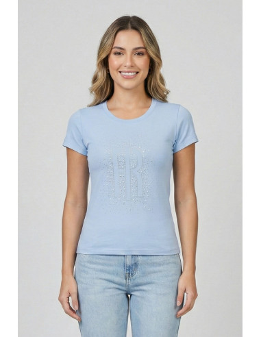 Fracomina t-shirt maniche corte in jersey fp26st3002j401n5 [52bc21b0]