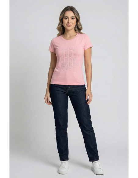 Fracomina t-shirt maniche corte in jersey fp26st3002j401n5 [0abad7b4]