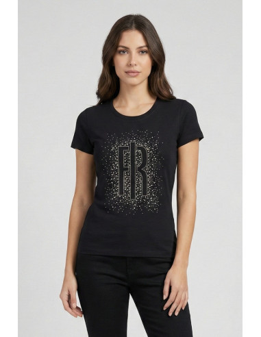 Fracomina t-shirt maniche corte in jersey fp26st3002j401n5 [eaf253e9]