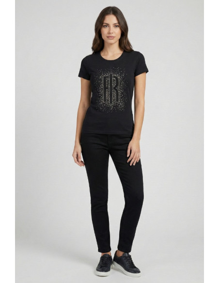 Fracomina t-shirt maniche corte in jersey fp26st3002j401n5 [84c9d1e0]