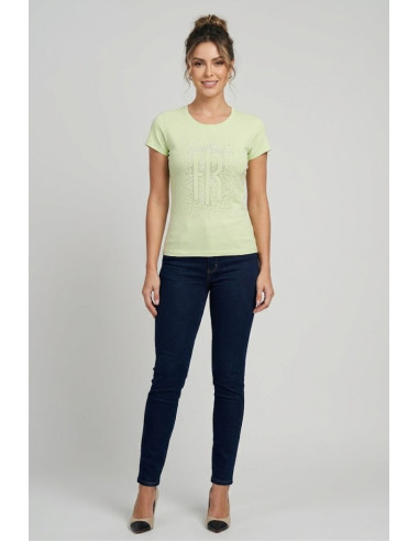 Fracomina t-shirt maniche corte in jersey fp26st3002j401n5 [2d7c2fee]