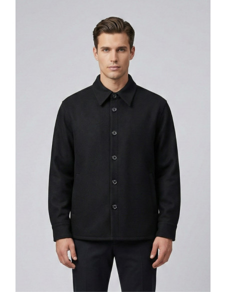 John Richmond overshirt con collo a camicia Sanchez uma25437cp [f999abd8]