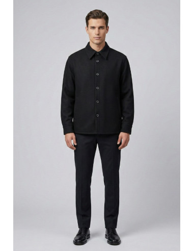 John Richmond overshirt con collo a camicia Sanchez uma25437cp [97a229d1]