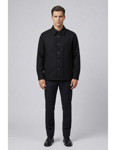 John Richmond overshirt con collo a camicia Sanchez uma25437cp [97a229d1]