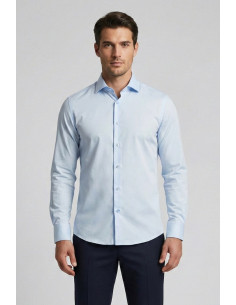 Paul Matthew camicia slim fit in cotone stretch 2590-sf8 [d3369545]