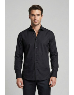 Paul Matthew camicia slim fit in cotone stretch 2590-sf8 [6b78e71c]
