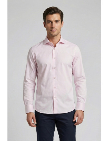 Paul Matthew camicia slim fit in cotone stretch 2590-sf8 [78c19764]