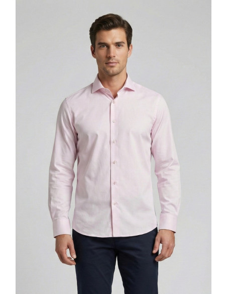 Paul Matthew camicia slim fit in cotone stretch 2590-sf8 [78c19764]