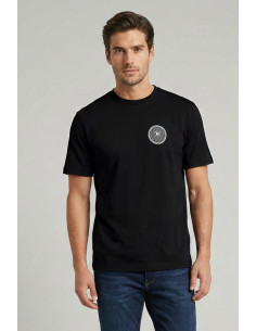 Blauer t-shirt in cotone Wallace 26sbluh02237-007439 [2950fa0e]