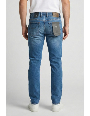 Jeckerson jeans in denim di cotone stretch pe26juppa078jorda001-d148 [6d02c408]