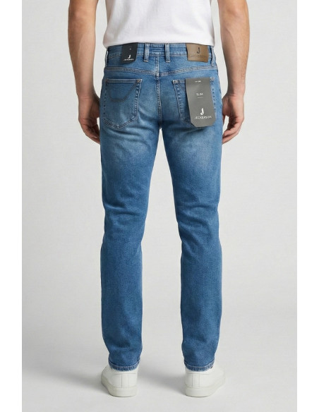 Jeckerson jeans in denim di cotone stretch pe26juppa078jorda001-d148 [6d02c408]